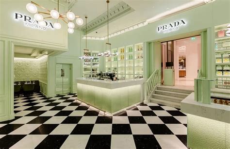 prada cafe harrods reservation|Prada pop up Harrods.